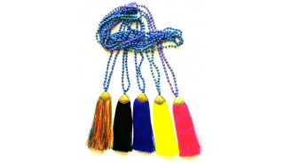 colorful necklaces tassels beads phyrus bronze cup handmade wholesale price